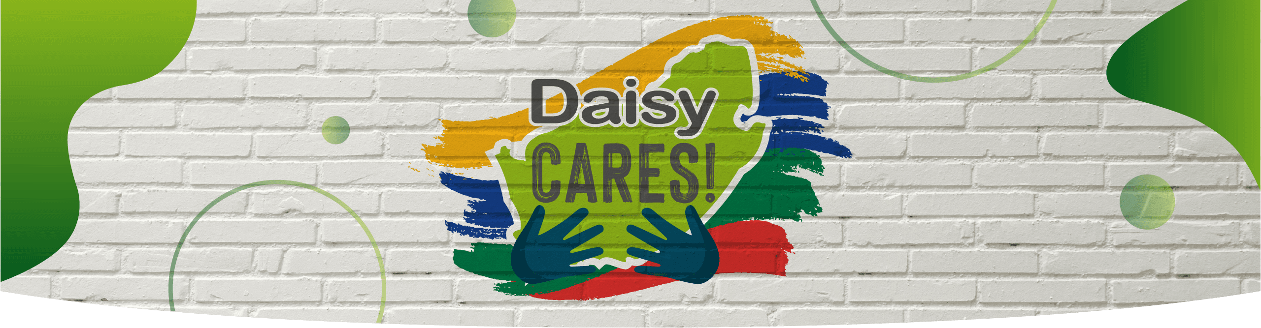 Daisy Cares Banner