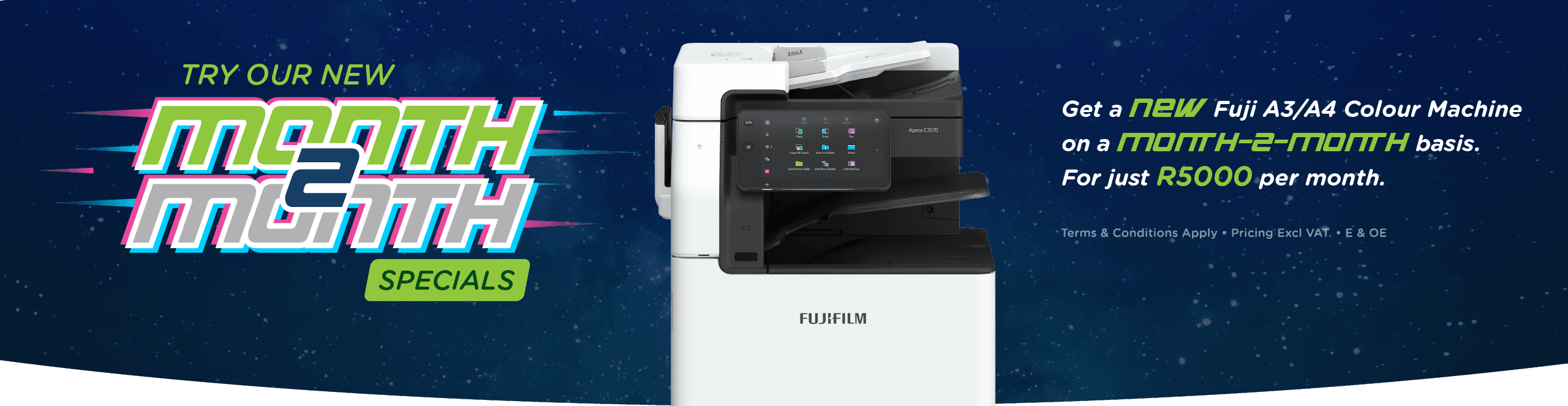 Month-to-Month Printer Rentals