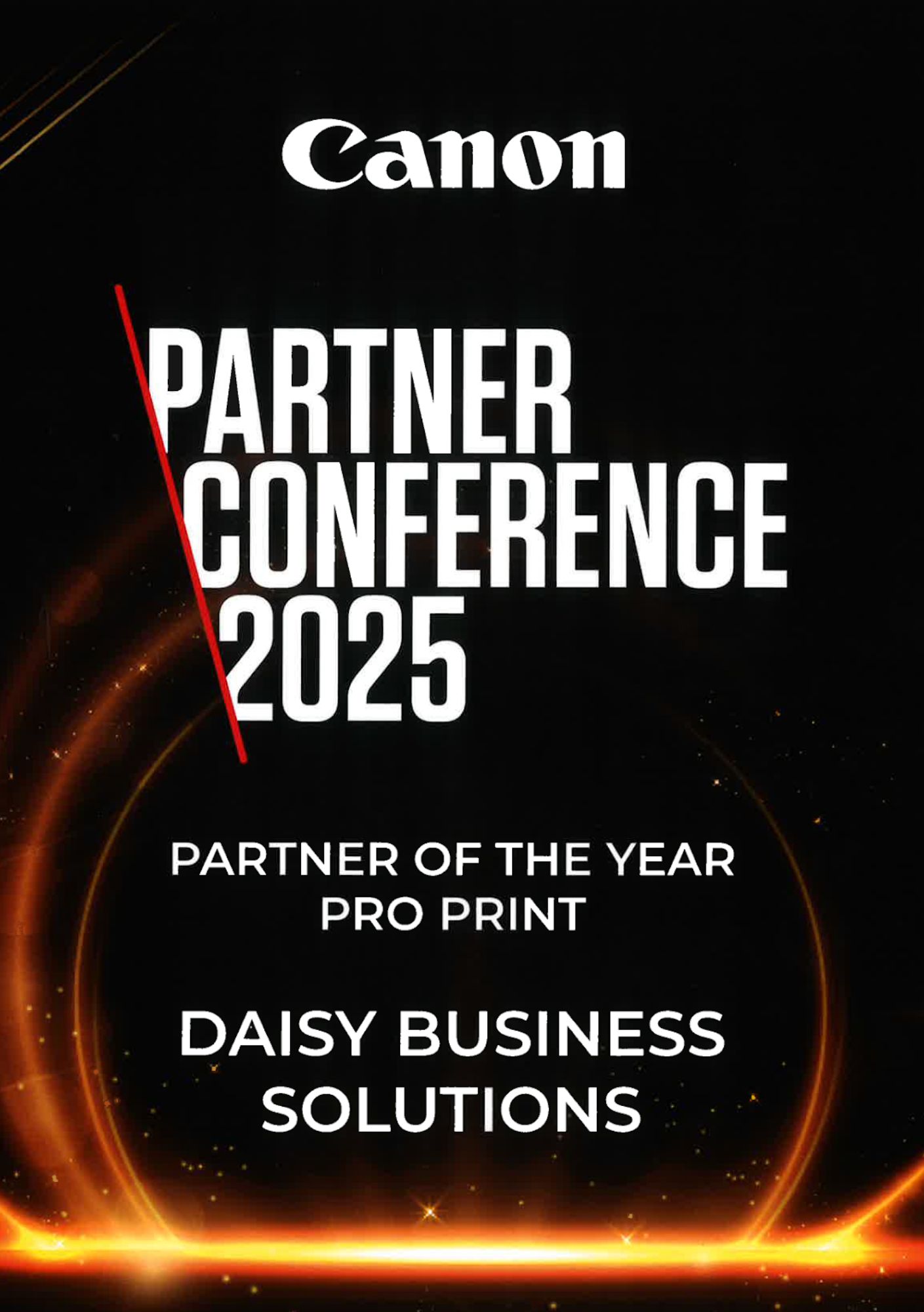 Daisy Named Canon Partner of the Year for Production Print Solutions