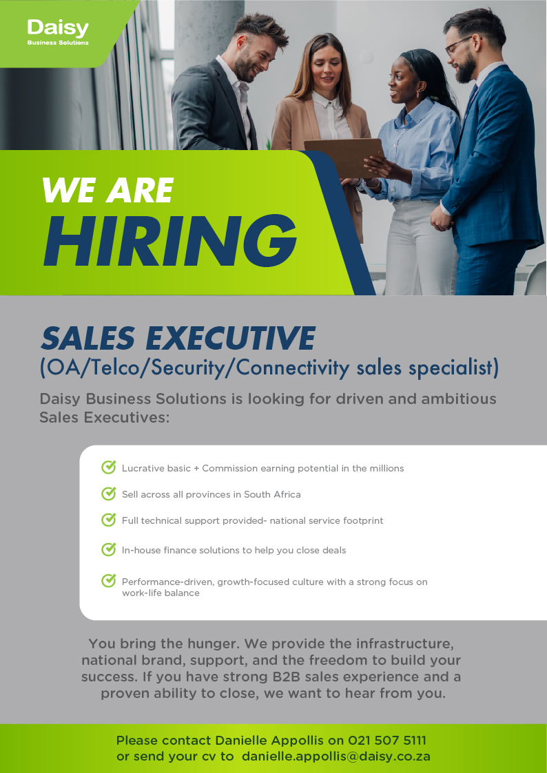 Sales Executive - Daisy Business Solutions